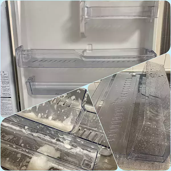 「冷蔵庫はいつ・何で掃除してる？無理なく清潔を保つ冷蔵庫掃除のアイデア」の画像