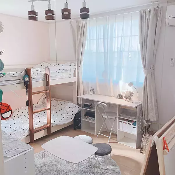 限られたスペースを上手に使って、快適な子ども部屋に整えたい！ユーザーさん宅の6畳子ども部屋をご紹介