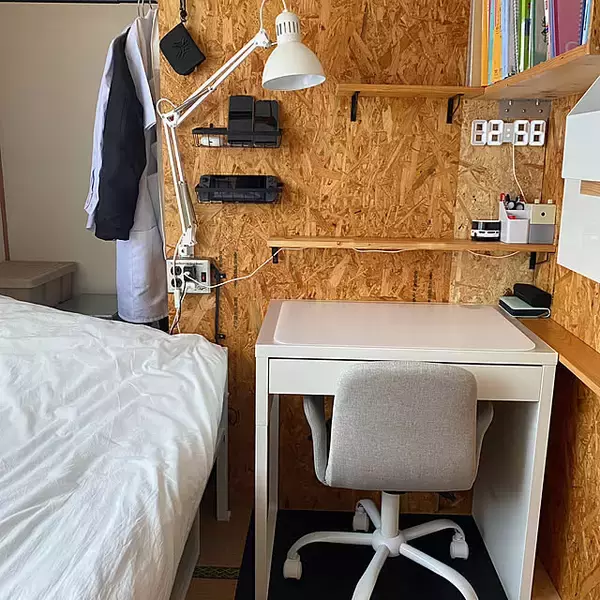 「限られたスペースを上手に使って、快適な子ども部屋に整えたい！ユーザーさん宅の6畳子ども部屋をご紹介」の画像