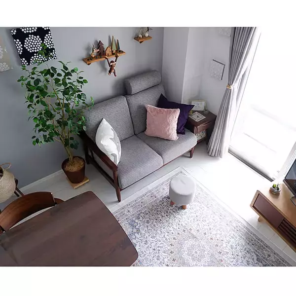 「自由なレイアウトが楽しめ、自分らしい空間が作れる♪正方形のお部屋実例6選」の画像