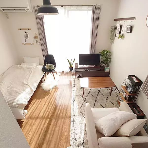 「自由なレイアウトが楽しめ、自分らしい空間が作れる♪正方形のお部屋実例6選」の画像