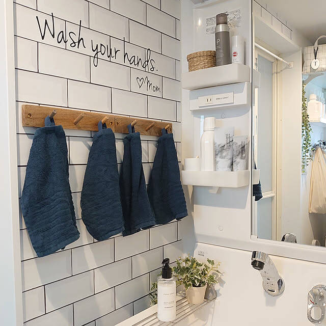 毎日みんなが使うスペースだから。DIYで洗面所をお気に入り空間に