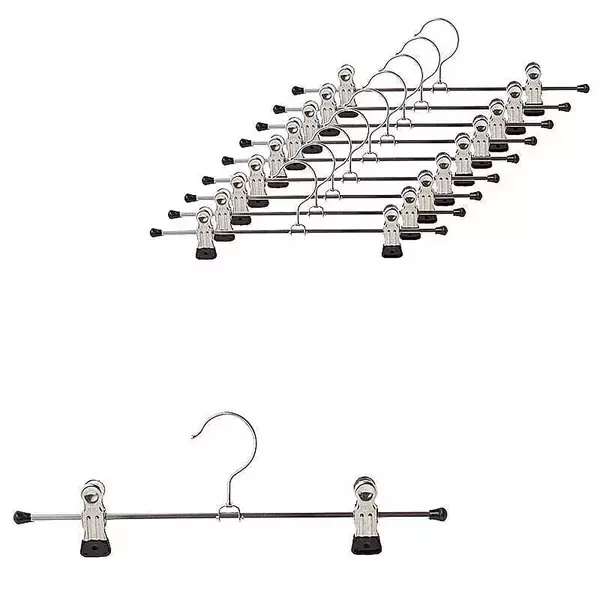 「【みんなの口コミ拝見！】ボトムスも片付く♡MAWAの人気ハンガー「クリップ30」」の画像