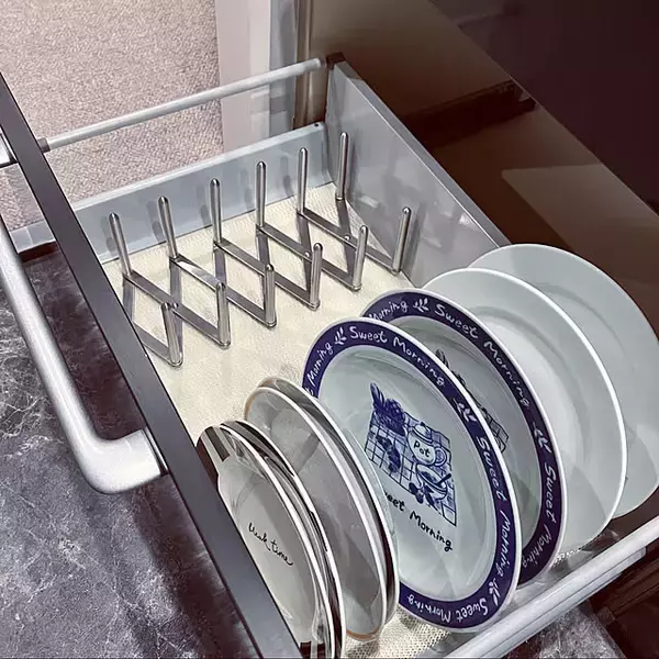 「こんなに使える♪IKEAの鍋ぶたオーガナイザーの使い方」の画像