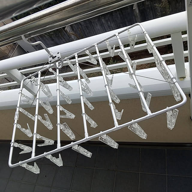 洗濯の効率も気分も上がる♪無印良品の洗濯用ハンガー