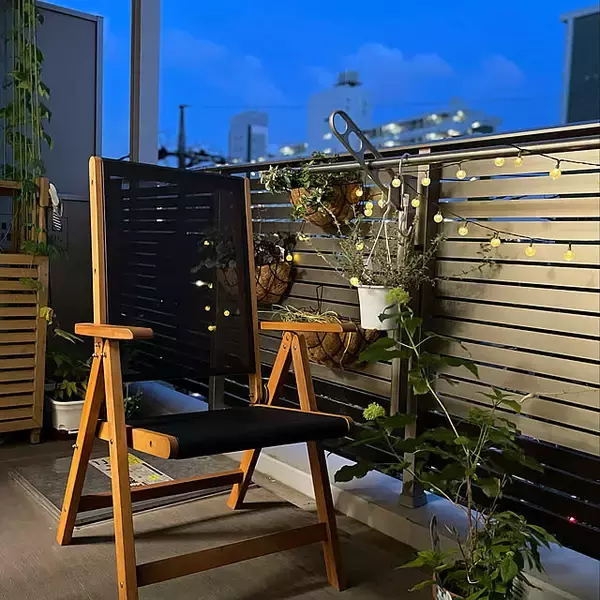 「ベランダをもう一つのリビングに！ベランダ時間を快適にする便利アイテム」の画像