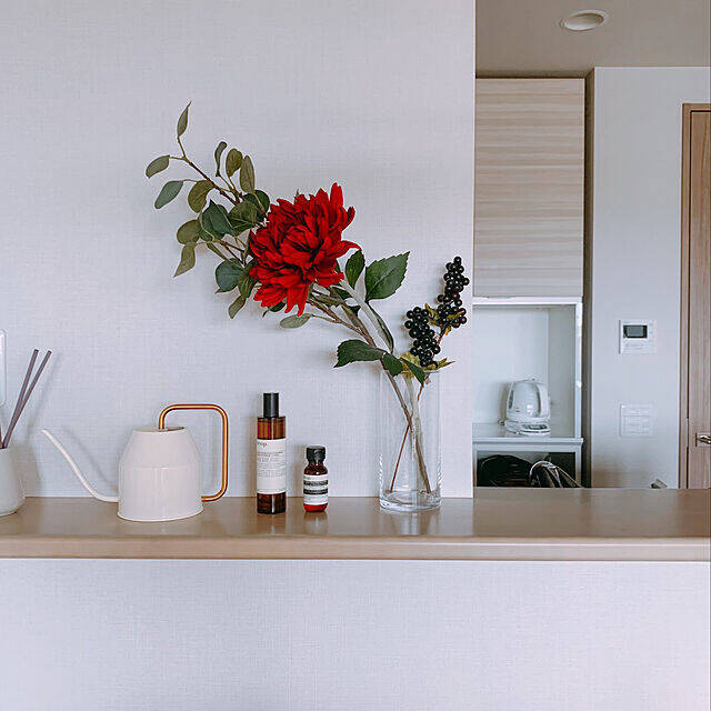 ハンサムなデザインに魅了される。Aesopのアイテムがある上質な空間