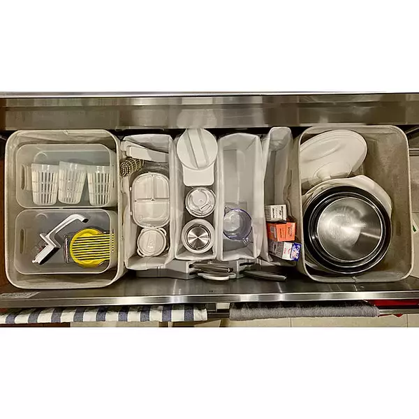 「幅広い収納に使える♪無印良品のソフトボックス活用法」の画像