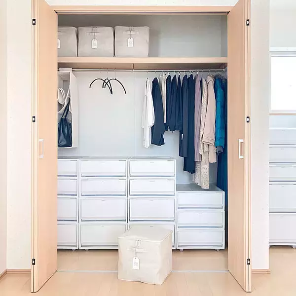 「幅広い収納に使える♪無印良品のソフトボックス活用法」の画像