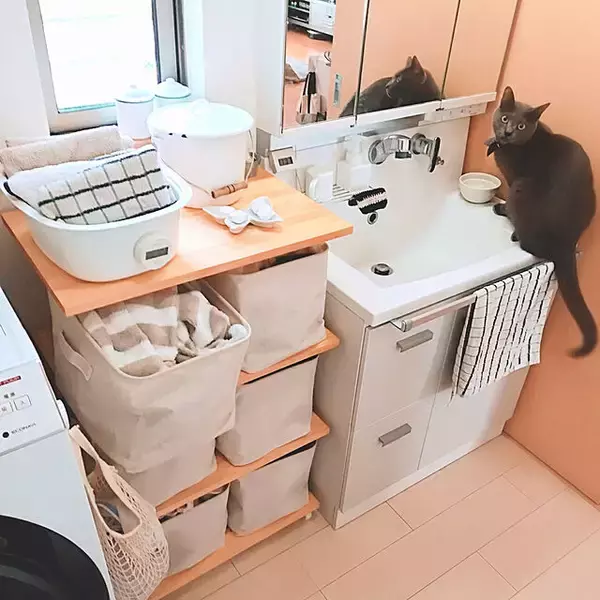 「幅広い収納に使える♪無印良品のソフトボックス活用法」の画像