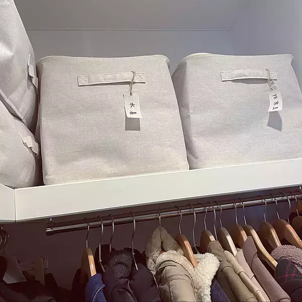 「幅広い収納に使える♪無印良品のソフトボックス活用法」の画像