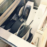 「使いやすく整えて作業効率もアップ！ダイソーのキッチン収納アイテム」の画像1