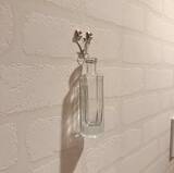 「「ガラスの一輪挿しをアッという間に壁掛け仕様にする方法」 by biroballonneさん」の画像5