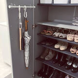 「こんなところも収納に！つっぱり棒で新たな収納スペースを」の画像2