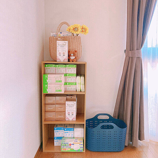 これで快適に風邪予防☆出し入れしやすく見た目もばっちりなマスク収納