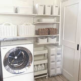 「棚板の位置を自由に変えられるのも魅力！ガチャ柱を使ったDIYアイデア」の画像6