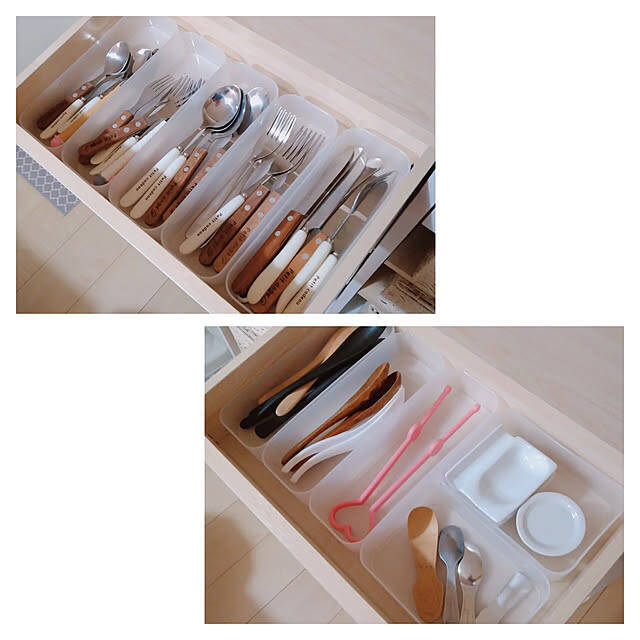 サイズ展開が豊富でマルチに使える♪ダイソー「積み重ね収納ボックス」