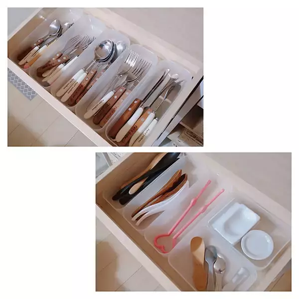 「サイズ展開が豊富でマルチに使える♪ダイソー「積み重ね収納ボックス」」の画像