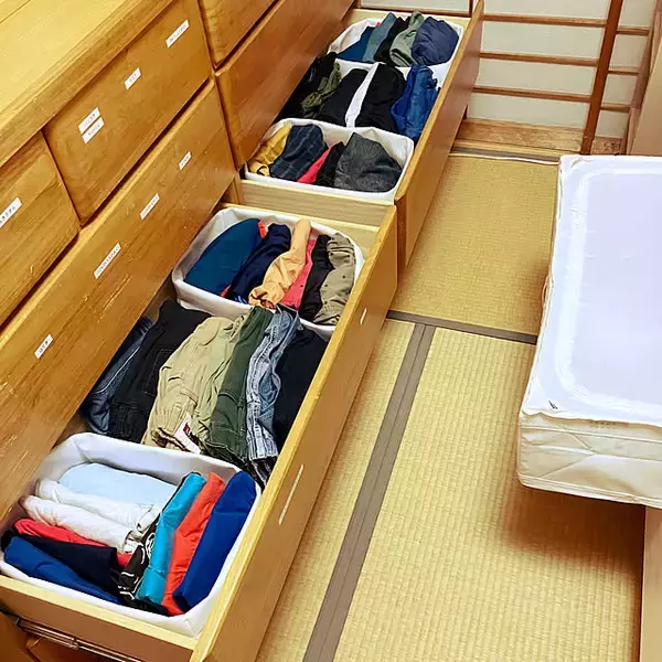「自分にぴったりな衣類収納が実現！無印良品の収納アイテム10選」の画像