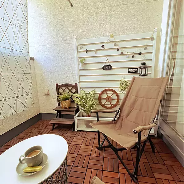 「開放感とプライベート感のいいとこ取り♪お手本にしたいインナーバルコニーの実例6選」の画像