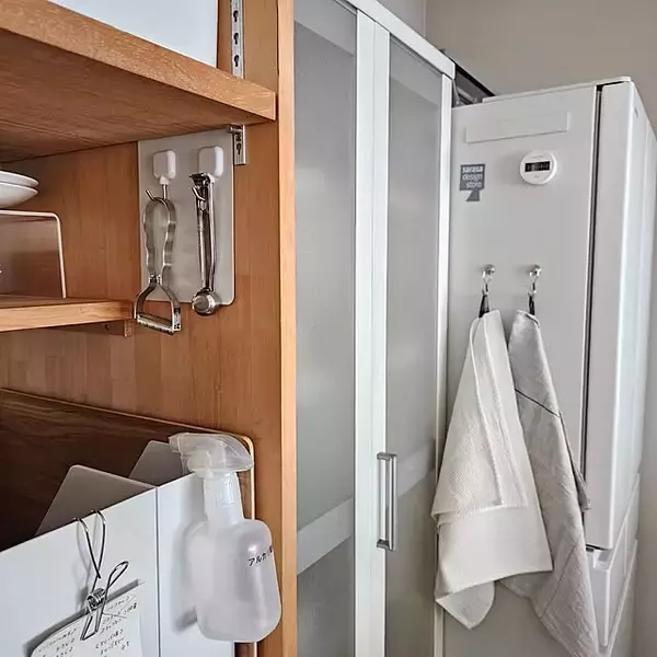 「「ちょい足し」で驚くほど使いやすくなる♪100均アイテムを使った収納アイデア」の画像