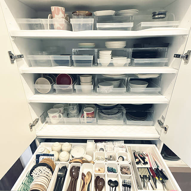 「ちょい足し」で驚くほど使いやすくなる♪100均アイテムを使った収納アイデア