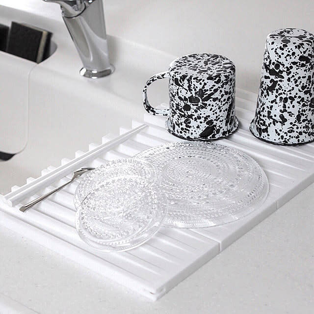 お手入れ楽チン＆広々キッチンが叶う♪水切りカゴを使わないアイデア