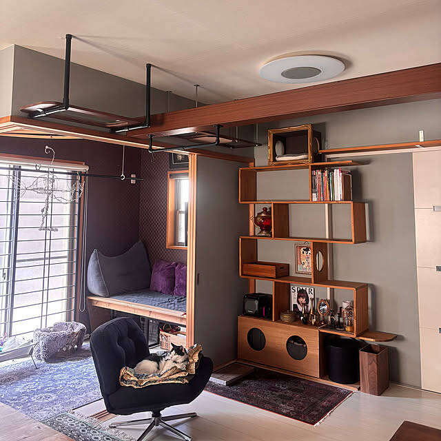「お部屋に合わせたぴったりDIYで！愛猫とすっきり快適に暮らしを楽しむ家」 by chicaさん