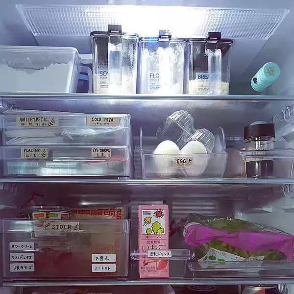 「収納空間を最大限に活かす強い味方♪ニトリの整理トレーで誰でも簡単仕切り収納」の画像