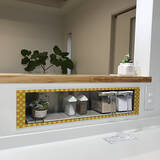 「プチDIYで暮らしにアクセントを！ダイソーのガラスタイルを使ったDIYアイデア実例集」の画像3