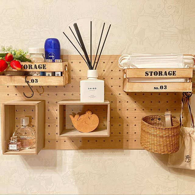 使いやすさも見た目も両立♪ダイソーアイテムでつくる見せる収納術