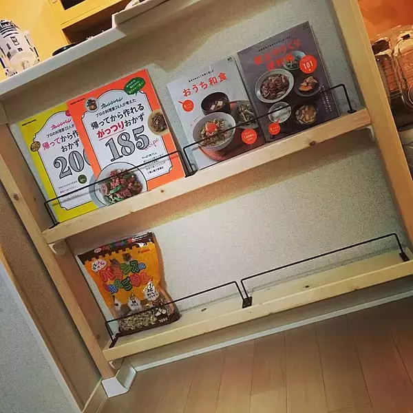 「どんな向きでも使える♪セリアのアイアンウォールバーを使った実例」の画像