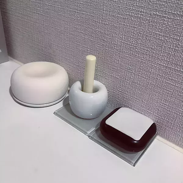 「小さいのに安定感抜群！多用途に使える無印良品の歯ブラシスタンド」の画像
