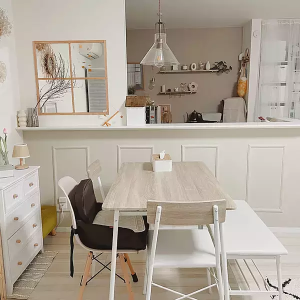 「柔らかく落ち着きのある心地いい空間づくりに。くすみカラーを取り入れたインテリア実例」の画像