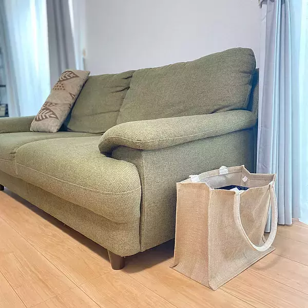 「リーズナブルなのに使いやすい！無印良品の「ジュートマイバッグ」活用方法」の画像