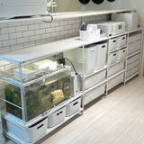 「カウンター下は収納場所に最適！スペースに合うアイテムを活用した収納アイデア6選」の画像4