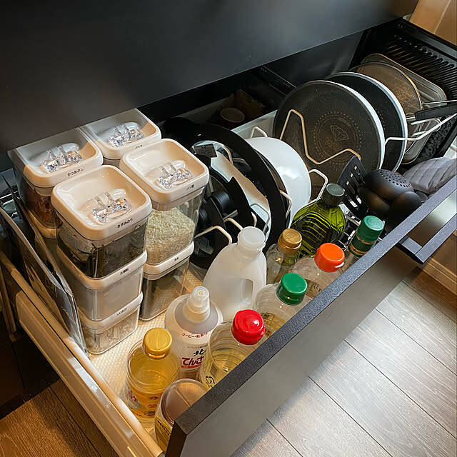 並べてうっとり♡ 見た目も使いやすさも叶うニトリのキャニスター＆ジャー