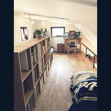 「一度はこんな場所に住んでみたい☆屋根裏部屋のインテリア」の画像8