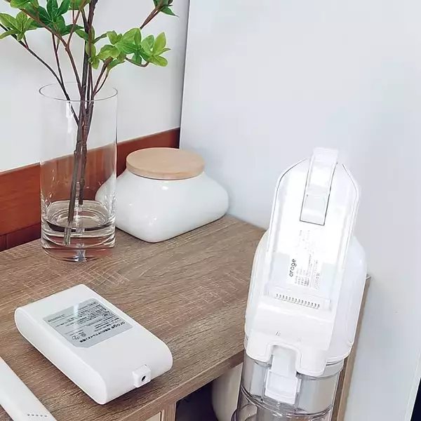 「【高コスパアイテム】掃除がもっと快適に♪ 「ちょうどいい性能」orageのスティック掃除機 by nachiさん」の画像