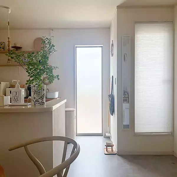 「「余白がもたらす心地よさ。必要なものだけで整える北欧ナチュラルなキッチン」 by cocoaさん」の画像