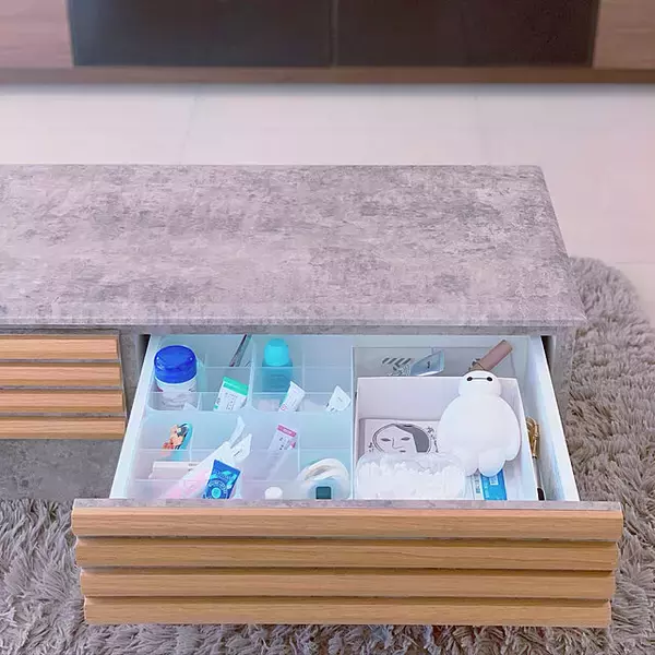 「リビングで散らかりがちな物が片付く♪ダイソーの収納アイテム」の画像