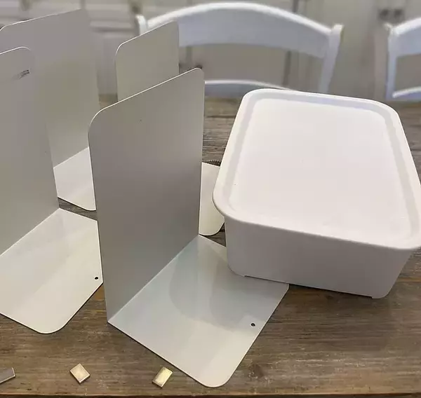 「「ブックエンドとボックスで作る、小物収納に便利な引き出し」 by Makoさん」の画像