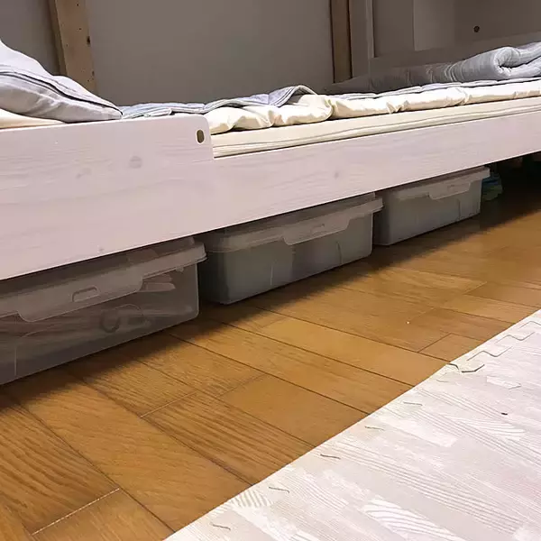 「「ちょうどいい」が見つかる♪ダイソーのアイテムで整える寝室収納」の画像