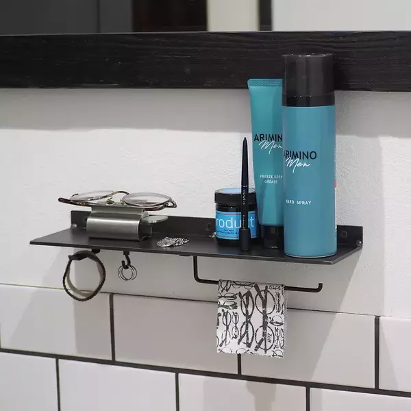 「棚の下をカスタマイズ！マグネットアイアンパーツのつくり方」 by Akiy15さん