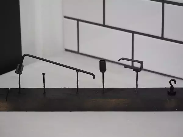 「「棚の下をカスタマイズ！マグネットアイアンパーツのつくり方」 by Akiy15さん」の画像