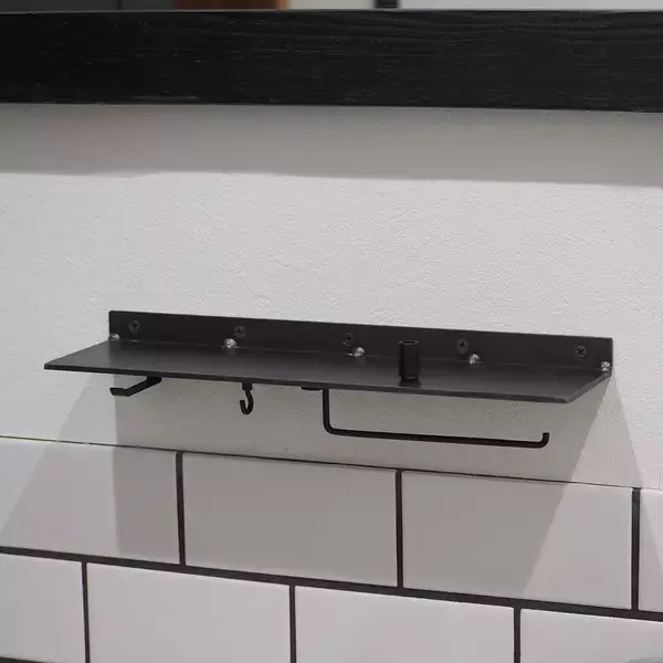 「「棚の下をカスタマイズ！マグネットアイアンパーツのつくり方」 by Akiy15さん」の画像