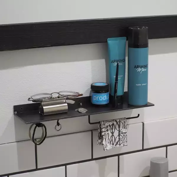 「「棚の下をカスタマイズ！マグネットアイアンパーツのつくり方」 by Akiy15さん」の画像