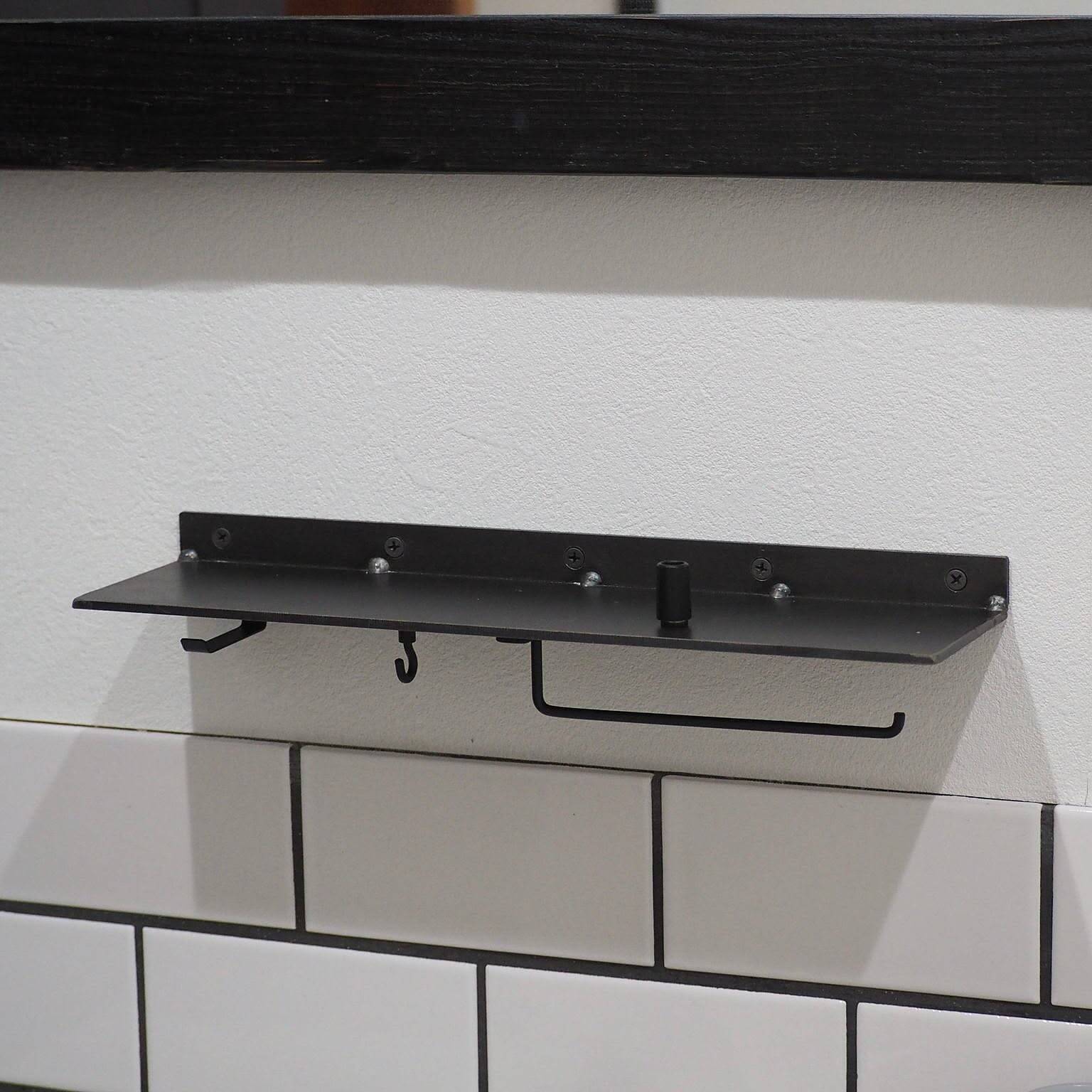 「棚の下をカスタマイズ！マグネットアイアンパーツのつくり方」 by Akiy15さん