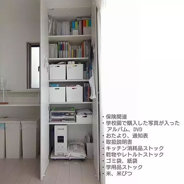 「せっかくのスペース、使いこなせていますか？使い勝手のよいパントリー収納実例」の画像