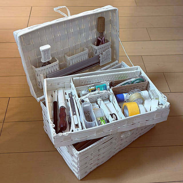 愛らしい小物から収納グッズ、季節ものまで！クラフトバンド作品のアイデア集